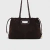 Borsa tote Milpli in pelle scamosciata Borsa tote Milpli in pelle scamosciata