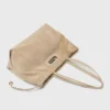 Borsa tote Milpli in pelle scamosciata Borsa tote Milpli in pelle scamosciata