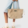 Borsa tote Milpli in pelle scamosciata Borsa tote Milpli in pelle scamosciata