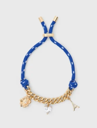 Bracciale con catena in cordino marino Bracciale con catena in cordino marino