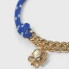 Bracciale con catena in cordino marino Bracciale con catena in cordino marino