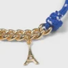 Bracciale con catena in cordino marino Bracciale con catena in cordino marino