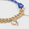 Bracciale con catena in cordino marino Bracciale con catena in cordino marino