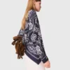 Camicetta con stampa bandana