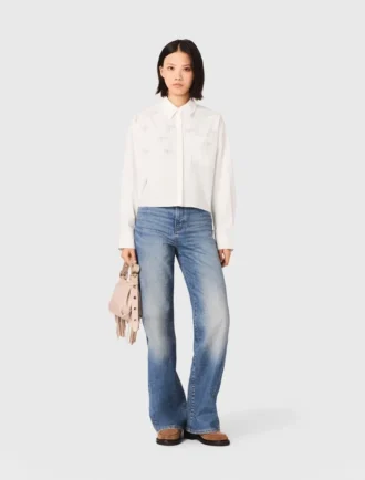 Camicia Bow Jewel