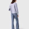 Camicia con fiocco a righe