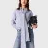 Camicia con fiocco a righe