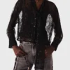 Camicia con fiocco in pizzo Camicia con fiocco in pizzo