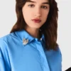 Camicia con gioielli rimovibili Camicia con gioielli rimovibili