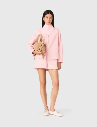 Camicia con sciarpa rimovibile