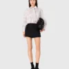 Camicia con strass e cravatta rimovibile Camicia con strass e cravatta rimovibile