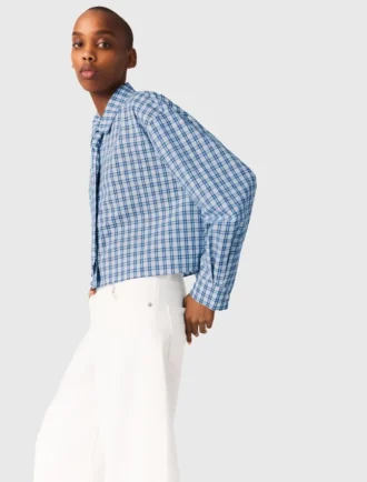 Camicia con strass e cravatta rimovibile