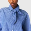 Camicia con strass e cravatta rimovibile Camicia con strass e cravatta rimovibile