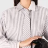 Camicia con strass e cravatta rimovibile Camicia con strass e cravatta rimovibile