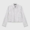Camicia con strass e cravatta rimovibile Camicia con strass e cravatta rimovibile