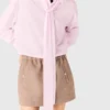 Camicia corta con fiocco Camicia corta con fiocco
