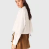 Camicia corta con perline Camicia corta con perline