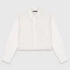 Camicia corta con perline Camicia corta con perline