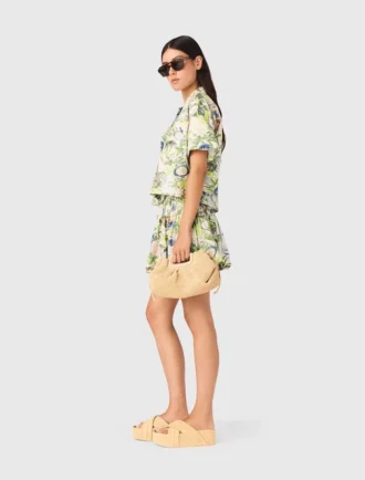 Camicia corta fantasia