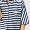 Camicia corta in misto lino Camicia corta in misto lino