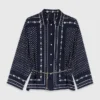 Camicia fluida stampata