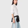 Camicia in cotone con strass Camicia in cotone con strass