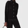 Camicia in denim con strass Camicia in denim con strass