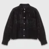 Camicia in denim con strass Camicia in denim con strass