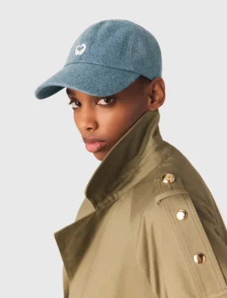 Cappellino in denim Cappellino in denim