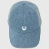 Cappellino in denim