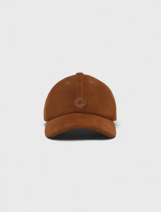 Cappellino in pelle scamosciata Cappellino in pelle scamosciata