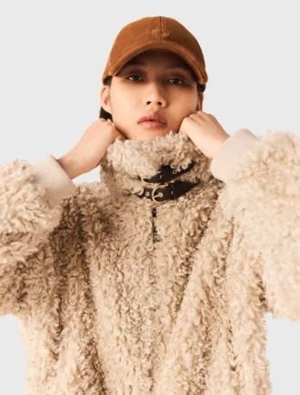 Cappellino in pelle scamosciata Cappellino in pelle scamosciata