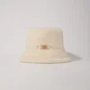 Cappello a secchiello in pelliccia sintetica