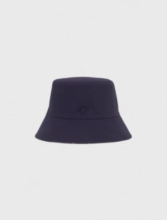 Cappello a secchiello reversibile con stampa a frutta