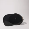 Cappello in cotone con fibbia dorata