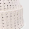 Cappello in lana e strass