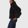 Cappotto corto arricciato Cappotto corto arricciato