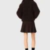 Cappotto corto arricciato Cappotto corto arricciato