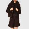Cappotto corto arricciato Cappotto corto arricciato