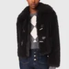 Cappotto corto arricciato Cappotto corto arricciato