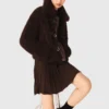 Cappotto corto arricciato Cappotto corto arricciato