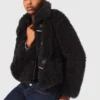 Cappotto corto arricciato Cappotto corto arricciato