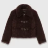 Cappotto corto arricciato Cappotto corto arricciato