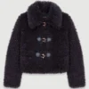 Cappotto corto arricciato Cappotto corto arricciato
