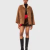 Cappotto di media lunghezza double-face Cappotto di media lunghezza double-face