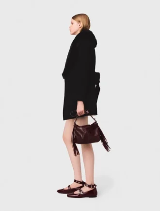 Cappotto di media lunghezza double-face