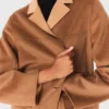 Cappotto di media lunghezza double-face Cappotto di media lunghezza double-face