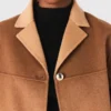 Cappotto di media lunghezza double-face Cappotto di media lunghezza double-face