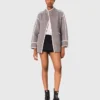 Cappotto double-face con bordino Cappotto double-face con bordino