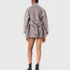Cappotto double-face con bordino Cappotto double-face con bordino